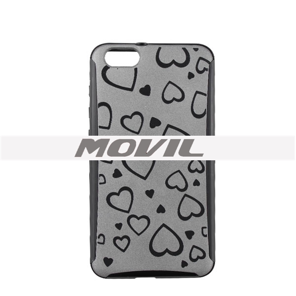 NP-2583 Funda de silicona con diseno fluorescente para Huawei Honor 4 X-15